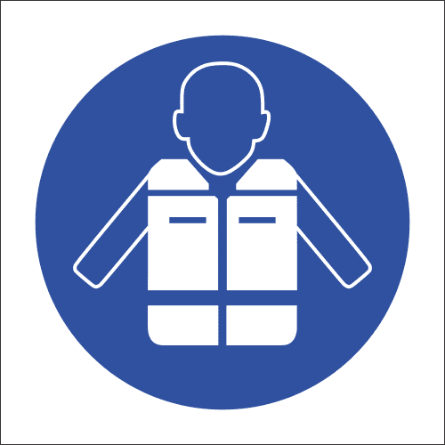 MA25 - Life Jacket Safety Sign