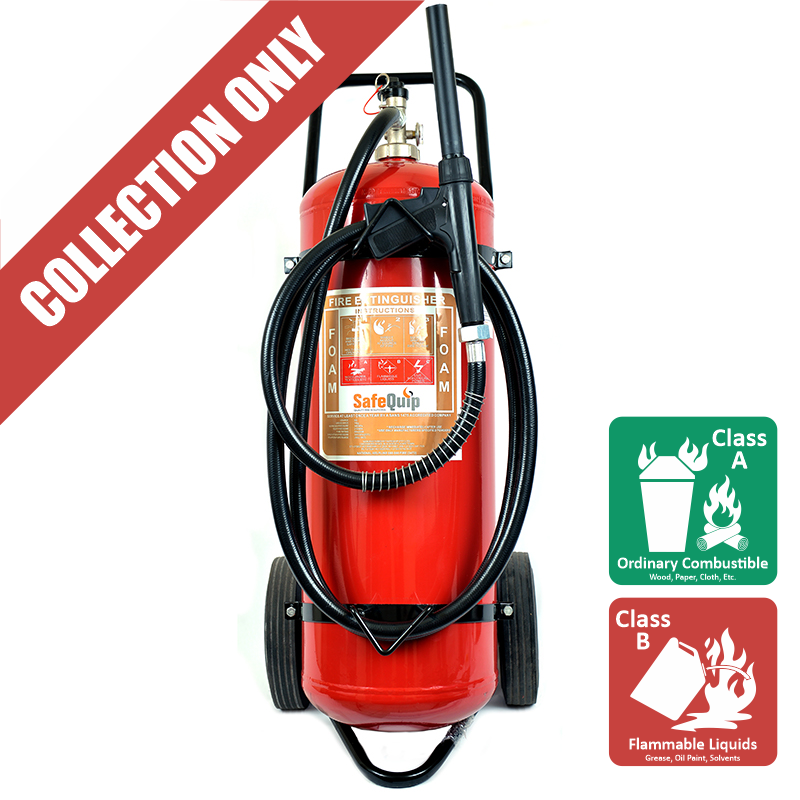 50L Foam Fire Extinguisher - Trolley Unit