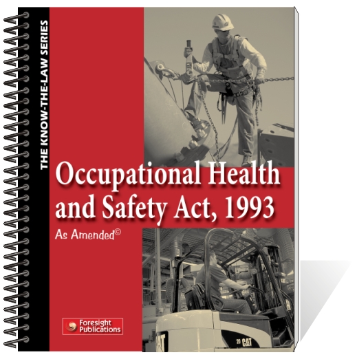 Occupational Health & Safety Act, 1993 Book