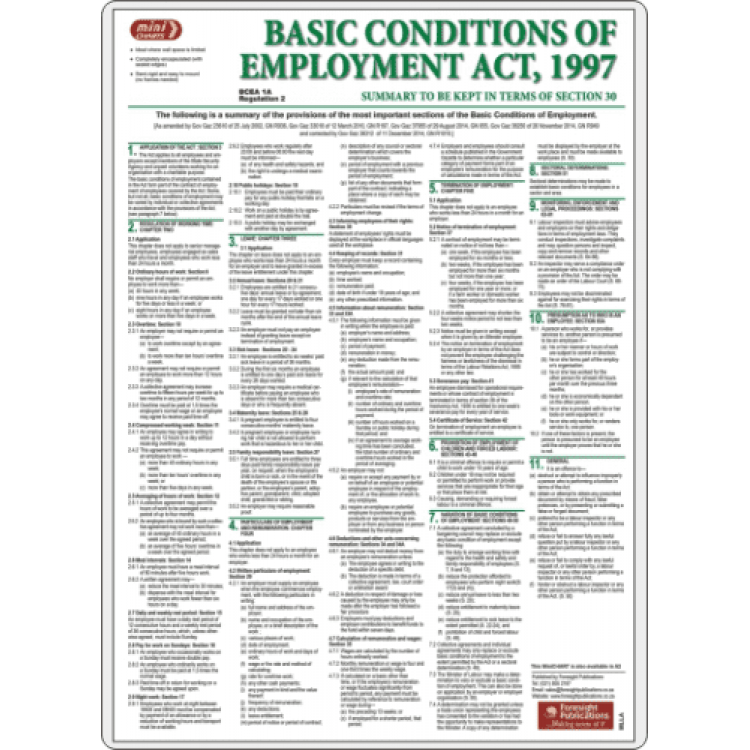 Combo 3 Pack Posters- BCOE, EEA & OHS