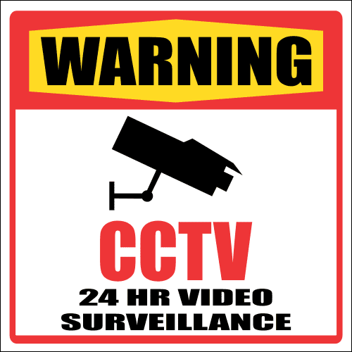 SE27 - Warning CCTV Sign