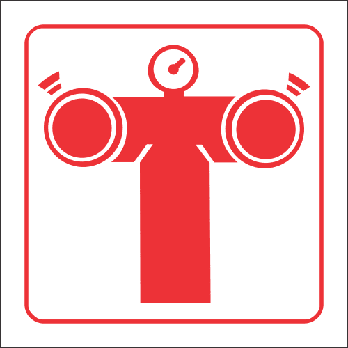 FB8 - Fire Pump Connection Safety Sign