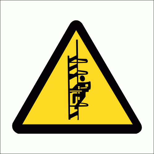 WW35 - Catwalk Safety Sign