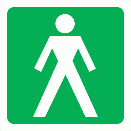 GA11 - Gents Toilet Sign