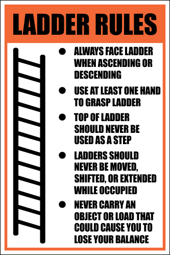 LD21 - Ladder Rules Sign
