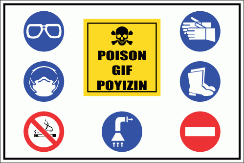 PO12 - Poison - Mandatory Sign