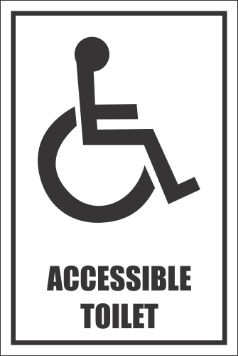 T39 - Accessible Toilet Sign