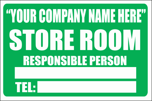 C24C - Store Room Sign