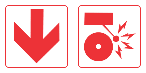 FR70- Fire Alarm Ahead Safety Sign