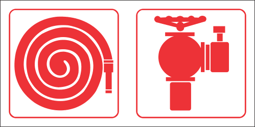 FR75 - Fire Fighting Equipment Combo 3 Safety Sign