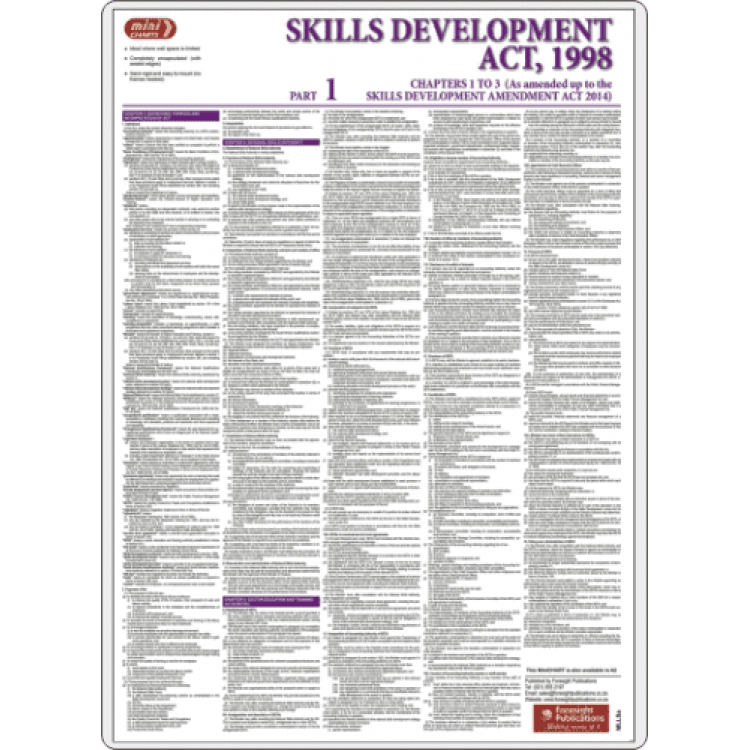 Skills Development Act Poster