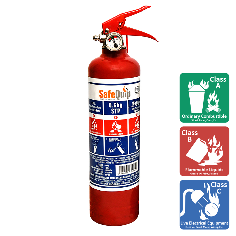 0.6kg DCP Fire Extinguisher