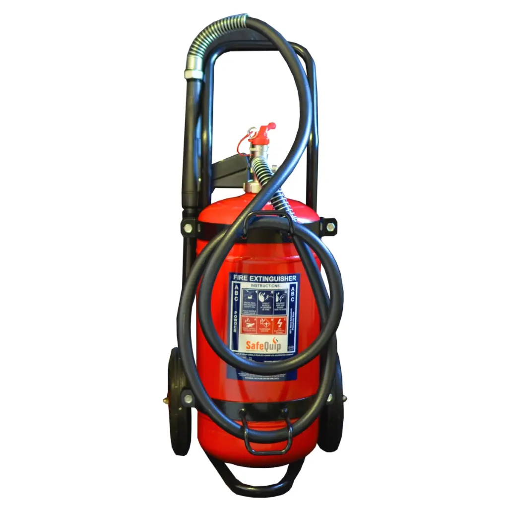 25kg DCP Fire Extinguisher - Trolley Unit