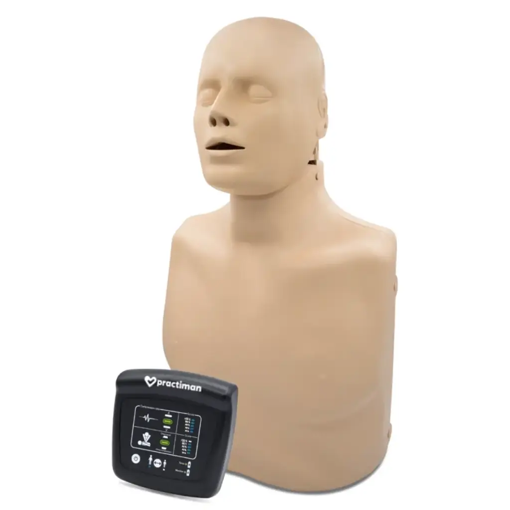 PractiMan Plus CPR Simulator with Electronic Feedback