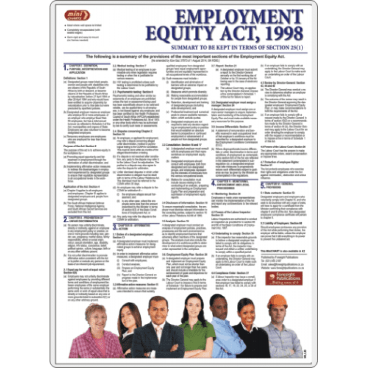 Employment Equity Act Poster