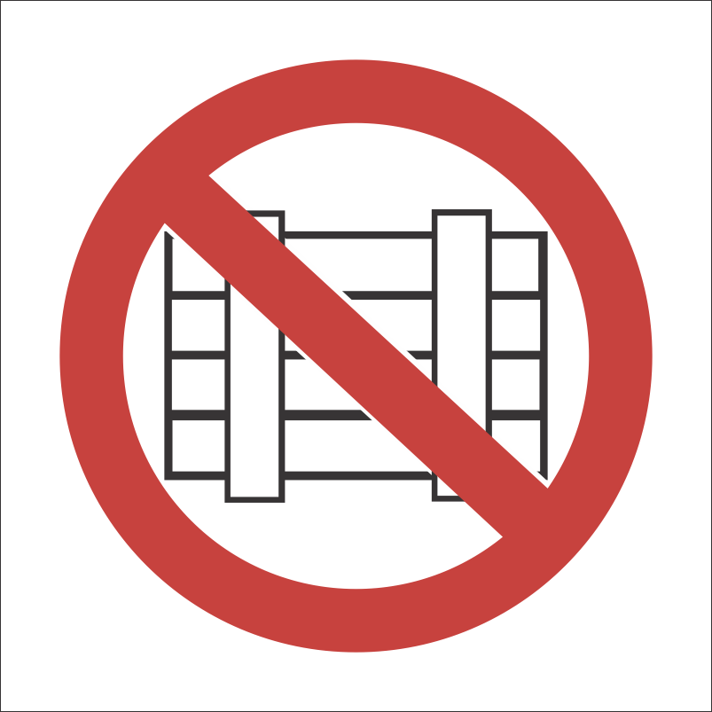 PV14 - SABS Do not obstruct safety sign | Safety Signs & Equipment