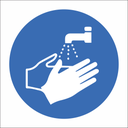 MV30 - SABS Wash hands safety sign
