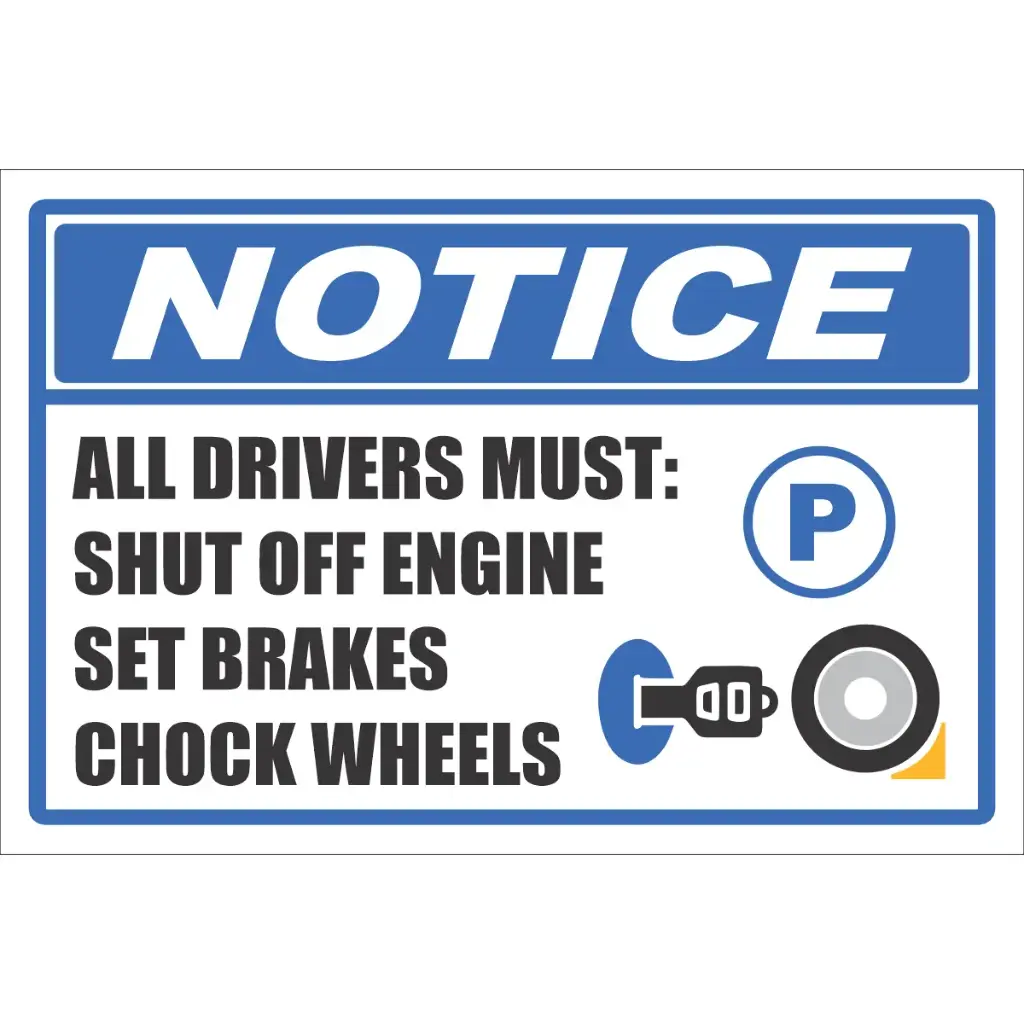 NT8 - All Drivers Sign | Safety Signs & Equipment