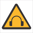 WW45 - SABS High noise level safety sign