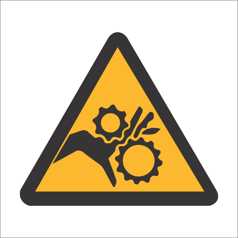 WW39 - SABS Rotating parts safety sign | Safety Signs & Equipment