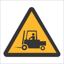 WW20 - SABS Forklift Hazard Safety Sign