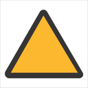 WW1 - SABS General hazard safety sign