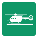 GA28 - SABS Helicopter pad safety sign