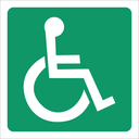 GA22 - SABS Wheel chair safety sign