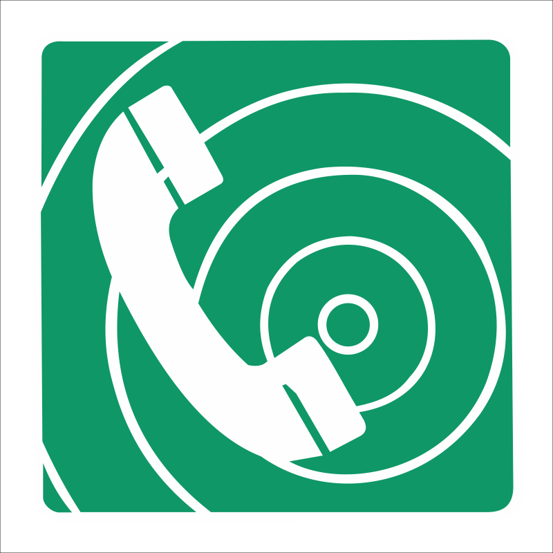 GA15 - SABS Emergency telephone safety sign | Safety Signs & Equipment
