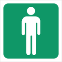GA11 - SABS Gents toilet safety sign