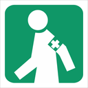 GA5 - SABS Manned first aid station safety sign