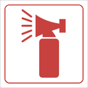 FB13 - SABS Hand held emergency alarm safety sign