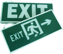 LED - Double-Sided Emergency Exit Sign 4W- Battery Back up