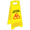FS12 - Standard Caution Wet Floor A-Frame Floor Stand