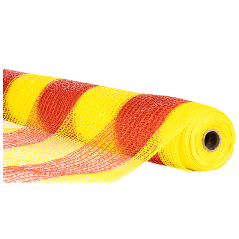 Barrier Netting Woven 50m Roll (Orange & Yellow) Safety Signs & Equipment