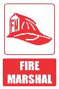 FB10E - Fire Marshal Explanatory Safety Sign