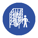 MV16 - Safety Cage Safety Sign
