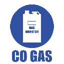 MV17 - Carbon Monoxide Gas Monitor Safety Sign