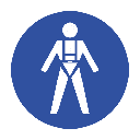 MV18 - Full Body Harness Safety Sign