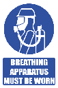 MA17E - Breathing Apparatus Explanatory Safety Sign
