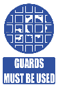 MA19E - Machine Guards Explanatory Safety Sign