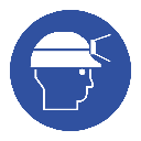 MA22 - Flashlight Helmet Safety Sign