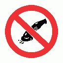 PV33 - No Grinding Safety Sign