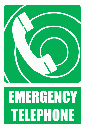 GA15E - Emergency Telephone Explanatory Sign