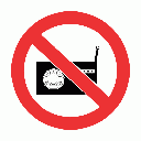 PV36 - No Loud Music Safety Sign