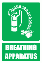 GA24E - Breathing Apparatus Explanatory Sign