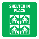 GA25 - Shelter In Place Sign