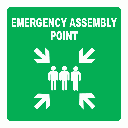 GA26 - Emergency Assembly Point Sign