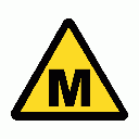 WW9 - Methane Hazard Safety Sign