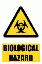 WW11E - Biological Hazard Explanatory Safety Sign